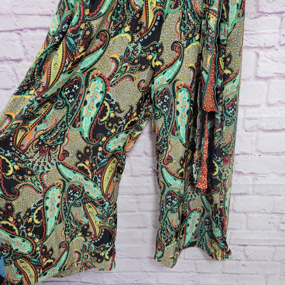 Me 2 Magic Boho Paisley Jumpsuit S Matching Cami Cover Retro Boho Festival Hippy - Picture 9 of 10